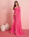 Picture of Charming Georgette Deep Pink Saree