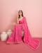 Picture of Charming Georgette Deep Pink Saree