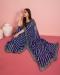 Picture of Sublime Georgette Midnight Blue Saree