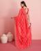 Picture of Bewitching Georgette Tomato Saree