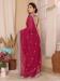 Picture of Beauteous Chiffon Crimson Saree