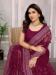 Picture of Ravishing Net Maroon Saree