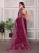 Picture of Ravishing Net Maroon Saree