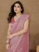 Picture of Pleasing Net Rosy Brown Saree