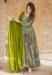 Picture of Splendid Rayon Sea Green Readymade Gown