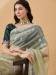 Picture of Ideal Cotton Dark Sea Green Saree