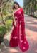 Picture of Admirable Chiffon Maroon Saree