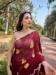 Picture of Fine Chiffon Maroon Saree