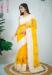 Picture of Nice Organza Orange Saree