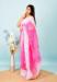 Picture of Enticing Organza Hot Pink Saree