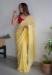 Picture of Charming Georgette Burly Wood Saree