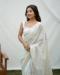 Picture of Appealing Georgette Off White Saree