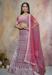 Picture of Charming Net Pink Lehenga Choli