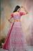 Picture of Charming Net Pink Lehenga Choli