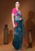 Picture of Sublime Organza Midnight Blue Saree