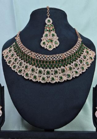 Picture of Ravishing Dark Olive Green Necklace Set