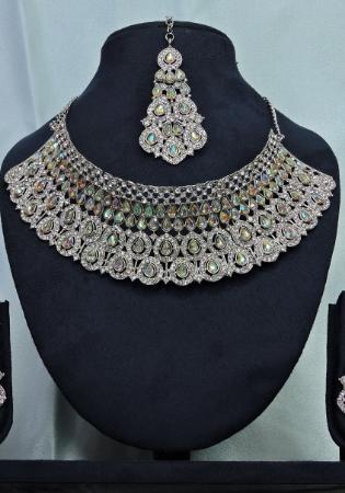 Picture of Ideal Dim Gray Necklace Set