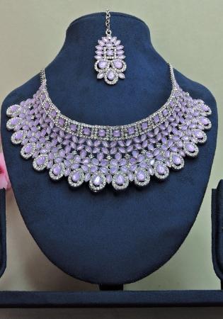 Picture of Pleasing Purple Necklace Set