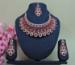 Picture of Exquisite Maroon Necklace Set