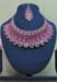 Picture of Stunning Dark Magenta Necklace Set