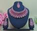 Picture of Stunning Dark Magenta Necklace Set