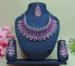 Picture of Well Formed Purple Necklace Set