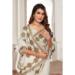 Picture of Magnificent Net & Silk Beige Saree