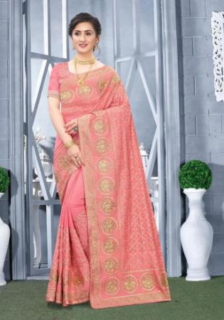 Picture of Magnificent Silk Tan Saree