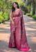 Picture of Grand Silk Dim Gray Saree