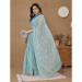 Picture of Statuesque Silk Sky Blue Saree