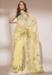 Picture of Beauteous Organza Wheat Saree