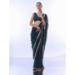 Picture of Exquisite Chiffon & Satin Midnight Blue Saree