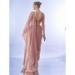 Picture of Admirable Chiffon & Satin Rosy Brown Saree