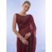 Picture of Enticing Chiffon & Satin Maroon Saree