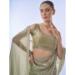 Picture of Taking Chiffon & Satin Grey Saree