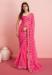 Picture of Beauteous Georgette Deep Pink Saree