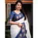 Picture of Good Looking Silk Off White Saree