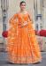 Picture of Good Looking Net Tomato Lehenga Choli