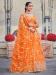 Picture of Good Looking Net Tomato Lehenga Choli