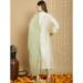 Picture of Fascinating Silk Azure Straight Cut Salwar Kameez