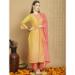 Picture of Excellent Silk Burly Wood Straight Cut Salwar Kameez