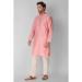 Picture of Good Looking Silk Pink Kurtas