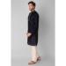 Picture of Nice Silk Navy Blue Kurtas