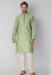 Picture of Splendid Silk Dark Sea Green Kurtas