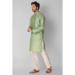 Picture of Splendid Silk Dark Sea Green Kurtas