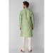 Picture of Splendid Silk Dark Sea Green Kurtas