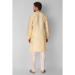 Picture of Splendid Silk Pale Golden Rod Kurtas