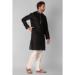 Picture of Appealing Silk Black Kurtas