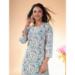 Picture of Alluring Cotton Azure Readymade Salwar Kameez