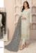 Picture of Nice Georgette Silver Straight Cut Salwar Kameez